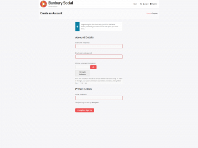 bunburysocial.com snapshot