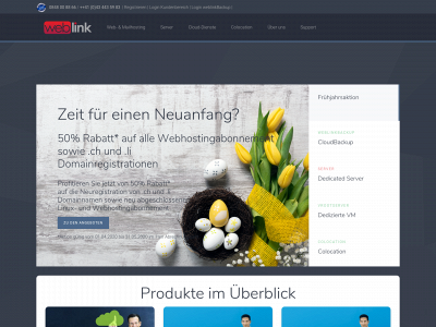 weblink.ch snapshot