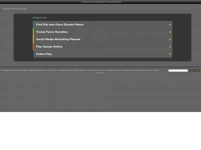 fayed-online.com snapshot