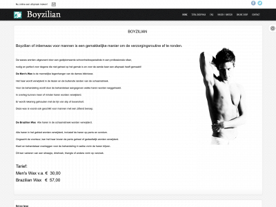 boyzilian.nl snapshot