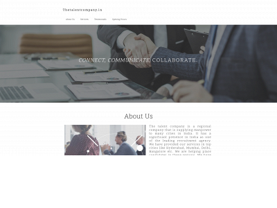 thetalentcompany.in snapshot