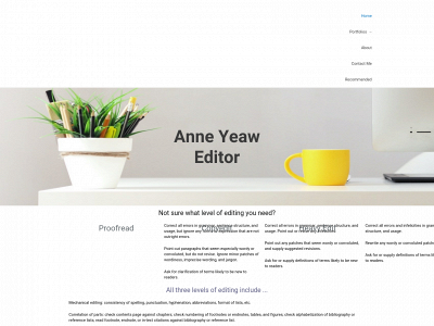 anneyeaw.com snapshot