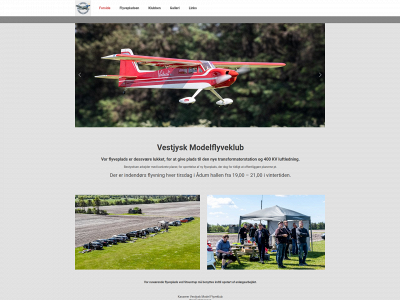 vestjyskmodelflyveklub.dk snapshot