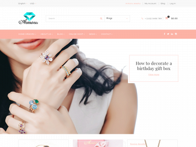 armorajewelry.com snapshot
