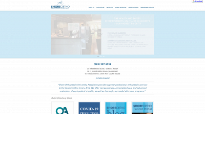 shoreorthopaedic.com snapshot