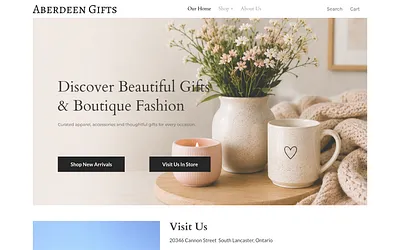 www.aberdeengift.ca snapshot