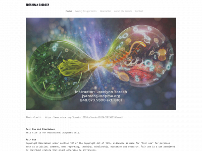 yaroch9thbiology.weebly.com snapshot