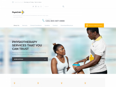 physiocraft.com snapshot