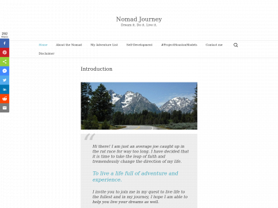 nomadjourney.net snapshot