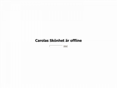 carolasskoenhet.se snapshot