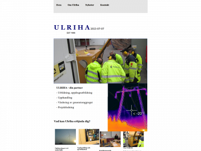 ulriha.se snapshot