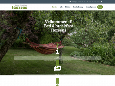 bedandbreakfasthorsens.dk snapshot