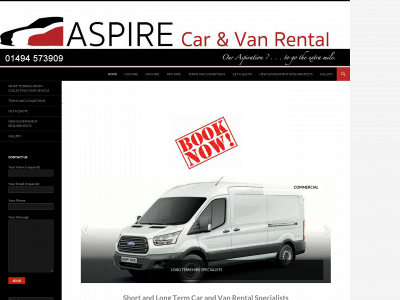 aspirerental.com snapshot