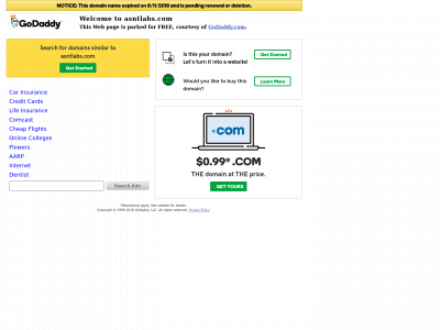 asntlabs.com snapshot