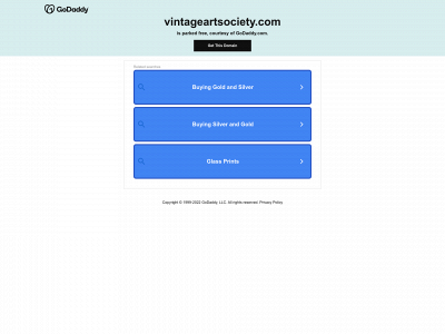 vintageartsociety.com snapshot