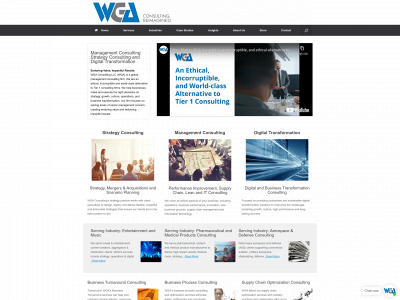 wgaconsulting.com snapshot
