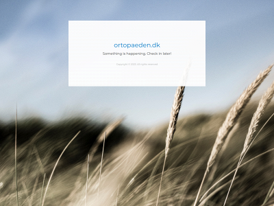 ortopaeden.dk snapshot