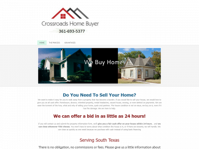 crossroadshomebuyer.com snapshot