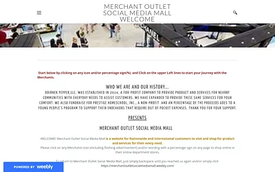 merchantoutletsocialmediamall.weebly.com snapshot