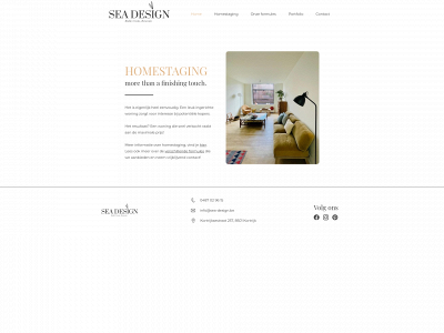 sea-design.be snapshot