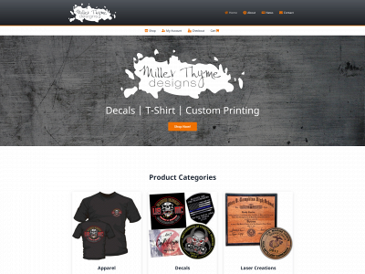 millerthymedesigns.com snapshot