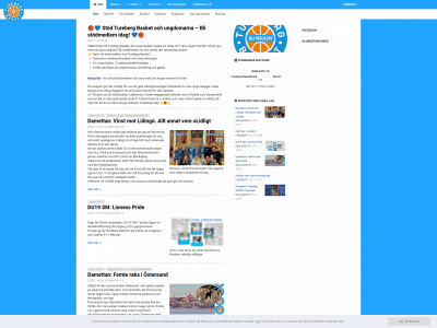 turebergbasket.se snapshot