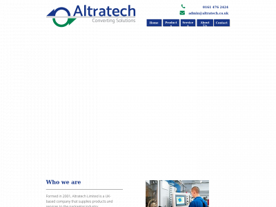 altratech.co.uk snapshot