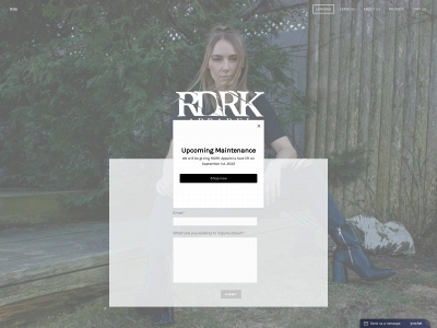 www.rdrkapparel.co snapshot