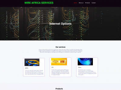 www.wireafrica.co.za snapshot