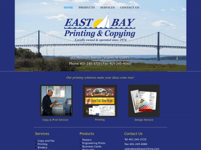 eastbayprinting.com snapshot