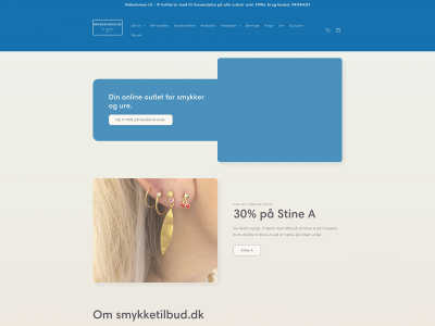 smykketilbud.dk snapshot