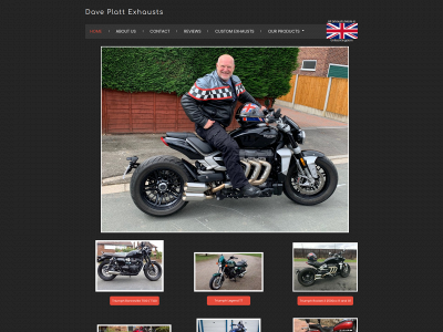 daveplattexhausts.com snapshot