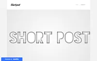 shortpost.weebly.com snapshot