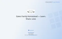 gatesfamilyhomestead.com snapshot