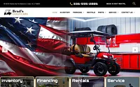 bradsgolfcars.com snapshot