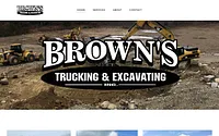 brownstruckingandexcavating.com snapshot