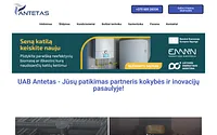 antetas.lt snapshot