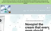 novopielcream.com snapshot