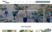 www.dishanddecorvintagerental.com snapshot