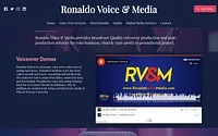 ronaldovoicemedia.com snapshot
