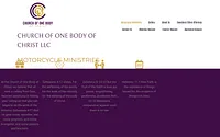 churchofonebodyofchrist.org snapshot