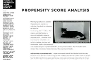 www.practicalpropensityscore.com snapshot