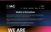 immersiveartcollective.org snapshot