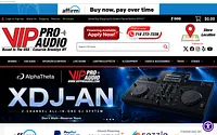 www.vipproaudio.com snapshot