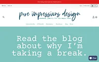 pureimpressionsdesign.com snapshot