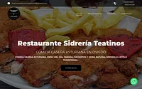 restaurantesidreriateatinos.es snapshot