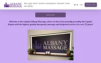 albanymassage.com snapshot