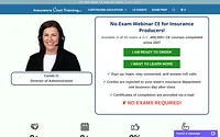 www.insurancecareertraining.com snapshot