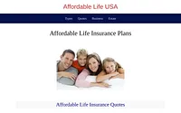 affordablelifeusa.com snapshot