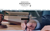 carloslugoabogado.com snapshot
